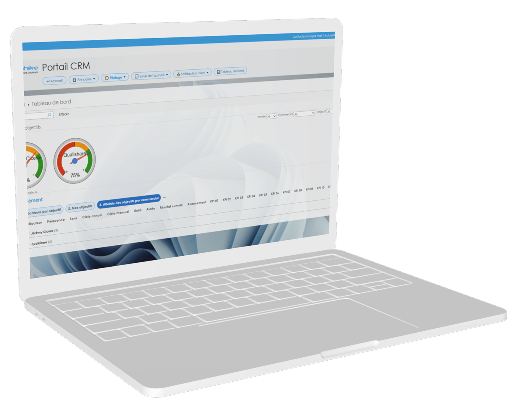 logiciel CRM en situation