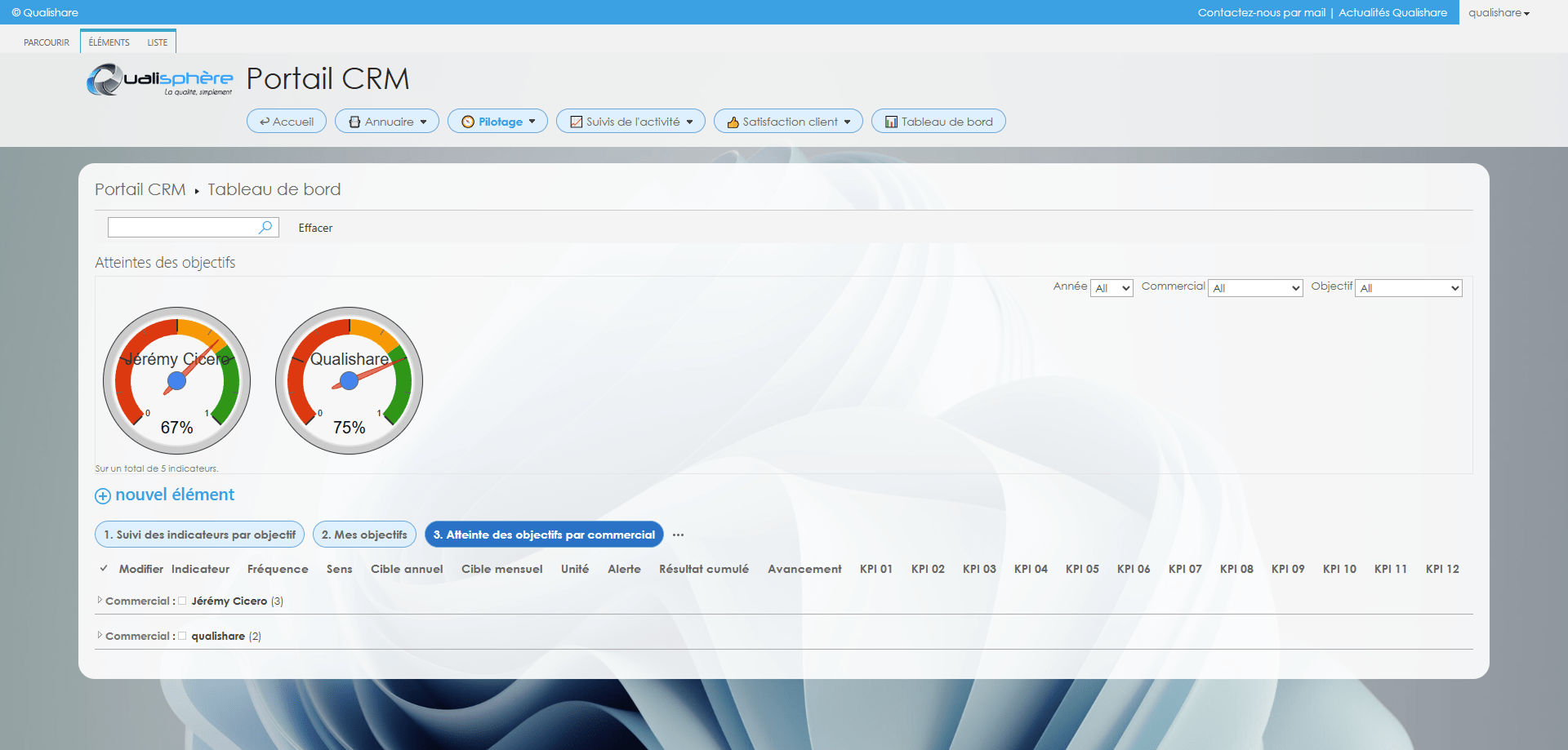 interface CRM
