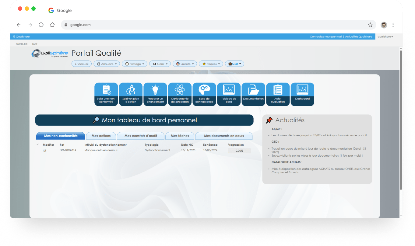mockup qualité